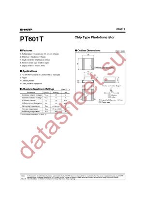 PT601T datasheet  